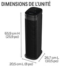 Honeywell - purificateur d’air véritable hépa-Maintenance du filtre - Pour de meilleures performances, remplacez le préfiltre "A" (modèle # HRF-AP1C) tous les 3 mois, et deux filtres HEPA "G" (modèle # HRF-G2C) chaque année