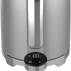 Salton - bouilloire numérique NuRetro 1,7 l - argent métallisé- Fenêtre de niveau d’eau permettant de faire bouillir uniquement la quantité requise et de limiter le gaspillage énergétique.
