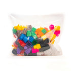 Snapo Jr. - Kit de construction Mega Builders - 125 pièces-Les blocs Snapo fournissent à la fois un retour physique et auditif lorsqu'ils sont connectés. Aide à augmenter l'engagement et la valeur ludique de l'enfant !