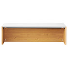 Modway - Kinetic Support mural de 49" Bureau - White Natural-6