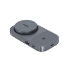 Kopplen - Support de chargement sans fil pliable avec station d’accueil-Avec un design compact et fonctionnel, cette station d’accueil est munie d’un câble de 80 cm (2,6 pi) pour offrir une flexibilité optimale dans l’aménagement de votre espace de travail
