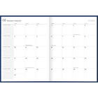 Cambridge – Workstyle Classic Agenda mensuel 2027 – 11 po x 8 1/2 po – bilingue-Couverture en poly durable avec des accents dorés
