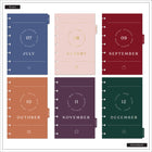 The Happy Planner - Le planificateur 12 mois à reliure à disques - Automne -8