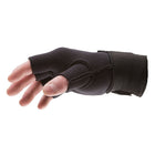 IMPACTO® 785-00 Moyen Paire Gant Anti-fatigue avec support de poignet élastique, demi-doigts, fabrication de néoprène-3