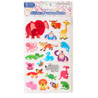 Merangue - Pack d'autocollants - Animaux de la jungle - 160 autocollants/paquet-Comprend 8 planches d'autocollants Animaux de la jungle (160 autocollants/paquet)