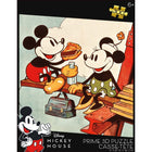 Disney - Dîner de Mickey Mouse - 300 pièces-Casse-tête 3D lenticulaire de 300 morceaux