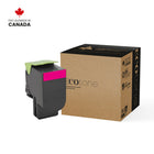 Ecotone - 80C1SM0 Remanufactures Toner - Rendement standard - Magenta-Type : Remanufactures EcoTone