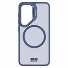 Blu Element - Coque Chromatic Kick Compatible MagSafe Galaxy S25+ - Bleu Marine-Testée pour résister à des chutes de 1,8 m