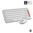 Logitech - Pop Icon ensemble clavier et souris Bluetooth - Blanc cassé-Lancez-vous avec POP: démarquez-vous avec cet ensemble clavier et souris Bluetooth élégant au design audacieux, compact et doté de touches et boutons d’action personnalisables pour vous permettre de maîtriser votre espace
