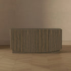 Manhattan Comfort - Ardea 60" Buffet Contemporain à 4 Portes - Noyer-Garantie limitée du fabricant de 30 jours