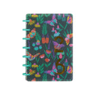 The Happy Planner - Le planificateur 12 mois à reliure à disques - Fleur -Comprend 3 mois en prime, un signet, feuilles d'autocollants et des pages de notes