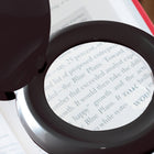 OttLite - Lampe de bureau loupe LED gain de place - Clearsun - Noir-4 points de réglage pour un positionnement précis
