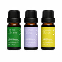 Artikl - Huile essentielle Summer - Arbre à thé, lavande et citronnelle - 10 mL - paquet de 3-Comprend des huiles essentielles d'arbre à thé, de lavande et de citronnelle