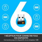 Logitech - Ensemble clavier et souris sans fil MK850, français-Un ensemble clavier et souris fonctionnant vraiment en synergie. 