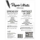 Paper Mate - Stylos à bille InkJoy 300RT, stylos rétractables, pointe moyenne (1,0 mm), couleurs assorties, 8 unités-7
