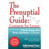 Self-Counsel Press - Guide prénuptial [téléchargement]-Self-Counsel Press est la première source de livres de bricolage sur le droit et les petites entreprises. Nos livres, ebooks et kits de formulaires sont conçus pour vous aider à vous aider. Tous nos titres juridiques sont rédigés par des avocats qui exercent dans le domaine sur lequel ils écrivent. Nos livres d'affaires sont rédigés par des experts en la matière. Des gens qui ont « été là, ont fait ça » dans les entreprises sur lesquelles ils écrivent e
