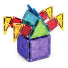 Magna-Tiles - Ensemble de construction magnétique Combo 46 pièces-Plus à Explorer: Essayez d'ajouter ce coffret MAGNA-TILES à n'importe quel coffret Animaux pour passer un bon moment ! 