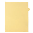 Mark Maker – Onglets séparateurs juridiques beiges, 1/15 onglets, format lettre, sans trous, lettre D, 25/paquet-Onglets séparateurs beiges, 1/15 onglets