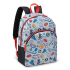 Trailblazer - Sac à dos de rentrée - 20 L - Gris clair-Sécurité accrue : Les accents réfléchissants améliorent la visibilité et assurent la sécurité des élèves en déplacement.