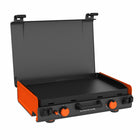 Blackstone - 20" Gril de camping prêt à l'aventure-Surface de cuisson de 280 po² avec 2 zones de chaleur à contrôle indépendant et un total de 13 000 BTU.