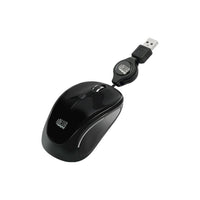 Adesso - iMouse S8B - Souris filaire RGB USB - noire-Souris RGB filaire USB avec câble rétractable