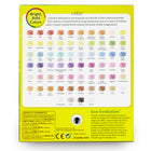Crayola - Crayons de couleur courts, 64/boîte, paquet de 2-Boîte à rabat réutilisable et pochettes à plusieurs niveaux pour un accès facile aux crayons de couleur