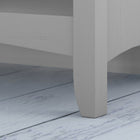 Bush Furniture Salinas – Bibliothèque à 5 étagères - gris Cape Cod (SAB132CG-03)-Capacité de poids de la bibliothèque testée pour supporter 25 lb.