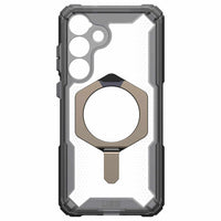 UAG - Plasma XTE Rugged Kickstand Case avec aimant pour Samsung Galaxy S25+ - Ash/Titanium-Support intégré avec plusieurs modes de visionnage