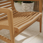 Modway - Hayden Terrasse extérieure Bois de teck Fauteuil - Naturel-Châssis incliné