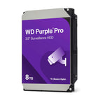 Western Digital - Disque dur Purple Surveillance 3,5 po - 8 To-Conçu spécialement pour la surveillance : conçu pour un fonctionnement 24h/24 et 7j/7 dans des environnements de sécurité, prenant en charge jusqu'à 64 caméras HD pour un enregistrement vidéo évolutif et fiable