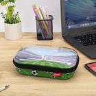 ZIPIT - Étui à crayons avec dessus transparent, thème soccer, trousse grande capacité pour garçons-7