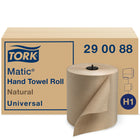 Tork - Essuie-mains Universal, naturel, 700' - paquet de 6-Essuie-mains papier en rouleaux adaptés aux distributeurs manuels H1 Tork Matic : une offre large de distributeurs avec des remplissages qui garantissent toutes combinaisons pour s'adapter à tous types différents de besoins dans les entreprises