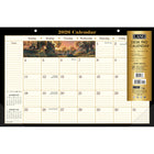 Lang - 2026 Terry Redlin Calendrier de Bureau Bloc-Notes Mensuel - 11 po H x 17 po l - Anglais-Format 12 mois (Janvier - Décembre 2026)