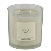 Gry Mattr - Bougie parfumée - Veil - 10oz-Avec un doux mélange de notes de noix de coco, de figue blanche et de cassis