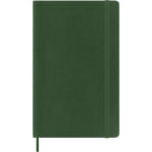 Moleskine - 2026 Agenda semainier Classic 12 mois à couverture souple - 5" x 8.25" - Vert myrte-Angles arrondis, fermeture à élastique et ruban marque-page assorti