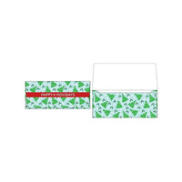 LUX ? Enveloppes à billets (2 7/8 x 6 1/2 po), arbres de Noël, 50/boîte (CUR-97-50)-Les enveloppes à billets (2 7/8 x 6 1/2 po) sont parfaites pour un cadeau ou de l?argent comptant pour toutes les occasions; fêtes, anniversaires, graduations, entreprises, primes