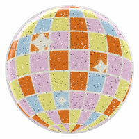 PopSockets - PopGrip Glitter Retro Disco-Nouveaux PopGrips interchangeables : Permettent de changer vos PopTops, sont compatibles avec la charge sans fil et offrent les mêmes avantages que nos PopGrips originaux.