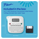 Brother - P-touch PT-N20 Étiqueteuse de bureau personnelle avec les étiquettes Btag-Btag + P-touch = une équipe créative du tonnerre. Utilisez les rubans d’étiquettes non laminées Btag de Brother de 12 mm de largeur pour exprimer votre créativité en 17 couleurs.