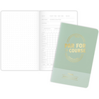 Mead - Moments Carnet de poche Golf - 3 1/2 po X 5 1/2 po - 48 pages-Pensé pour le parcours. Compact et facile à transporter, ce journal mesure 3 1/2" x 5 1/2" et se glisse aisément dans votre sac de golf ou votre poche arrière.