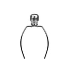 Monarch Specialties - Luminaire - 26 po H Lampe De Table - Céramique Noire - Abat-Jour Ivoire / Crème - Contemporain-6