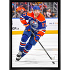 Connor McDavid Edmonton Oilers - Toile encadree - 22" x 31"-Impression sur toile de qualité supérieure avec bordures enveloppées