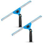 Gritt Commercial - Raclette pivotante pour fenêtres de 14 po avec déclenchement rapide - Lot de 2-Nettoyage de vitres sans traces