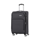 Samsonite - ZoomR 360 Valise à Roues Moyenne - 27,5 po - gris-Fabriqué en tissu 100 % polyester durable