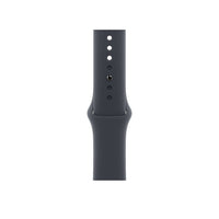 Apple - Bracelet sport pour Watch - 46 mm - Taille M/L - Minuit-Fermeture à broches et à emboîtement pour un ajustement sûr