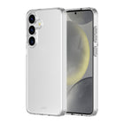 AXS - Ultra Clear Étui testé contre les chutes pour Samsung Galaxy S25+ - Transparent-Protection anti-UV pour afficher clairement le design original de votre cellulaire