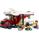 LEGO - City Great Vehicles Holiday Adventure Camper Van - 385 pièces-Coffret véhicule comprenant un camping-car, un feu de camp, 2 figurines et une figurine de bébé