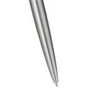 Parker − Stylo à bille Jotter XL − acier inoxydable monochrome − pointe moyenne − encre bleue-Technologie d’encre Quinkflow pour une performance d’écriture plus lisse, plus soignée et plus fluide