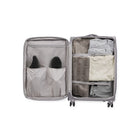 Bugatti - Amsterdam Grand bagage souple - Gris-Le système d'extension à fermeture éclair permet 20 % d'espace de rangement en plus