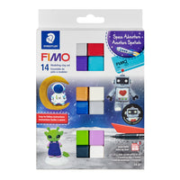Staedtler - FIMO Ensemble de pâte à modeler - Galaxie douce - Paquet de 14-Argile à cuire au four
