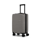 Bugatti - Valise de cabine à coque rigide 21.50 po de la collection Stockholm - Gris-Fabriqué en composite de polycarbonate léger et résistant et mélange d'ABS